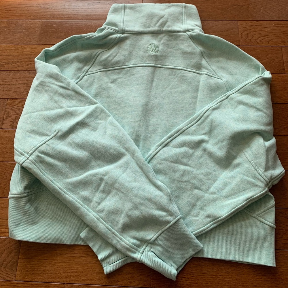 ❤️LULULEMON SCUBA OVERSIZED FUNNEL NECK HOODIE/JACKET-HEATHERED MINT-XL/XXL❤️ - Picture 4 of 16